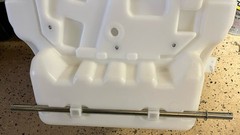 16″ Axle & Clips – FlowZone Monsoon Silica Slayer Concrete 9Gal Sprayer-PARTS