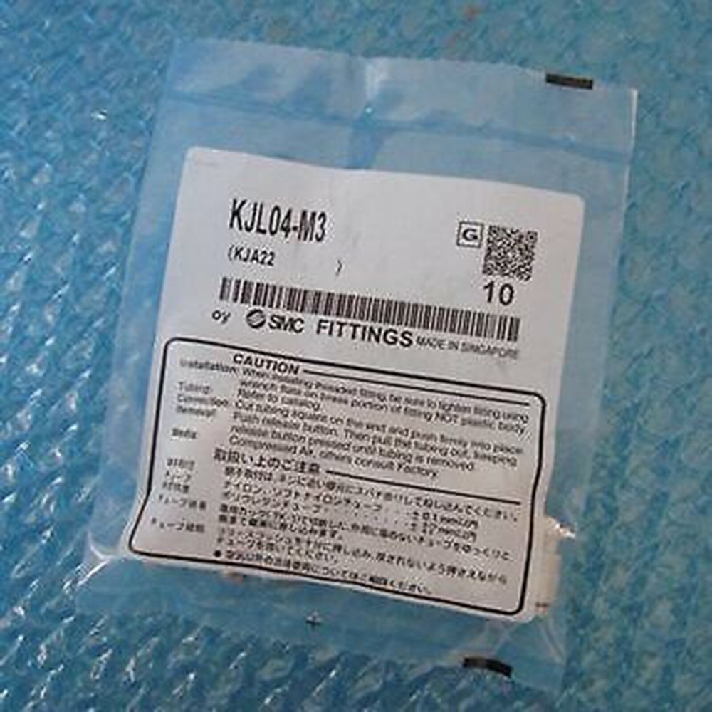 1Bag/10pcs New SMC KJL04-M3 Fittings Fast ship