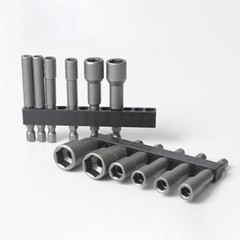 1/4″ Hex Magnetic Nut Driver Set 3 to 24mm Metric Socket Impact Drill Bits
