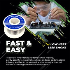 Aluminum Stainless Steel Lighter Solder Flux Paste + Wire Soldering Wire Tool