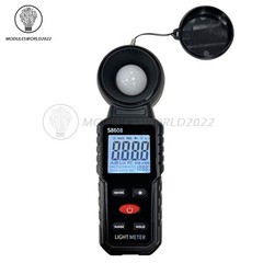 S8608 LCD Light Meter Digital Illuminance Meter Luxmeter Photometer 200000Lux