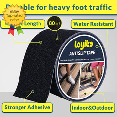 Anti Slip Tape, 4 Inch X 42 Ft Grip Tape for Stairs Outdoor/Indoor Waterproof No