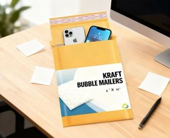 6×10 （6×9）Kraft Self Seal Bubble Mailer Padded Envelope, #0 25,50,100,500.1000