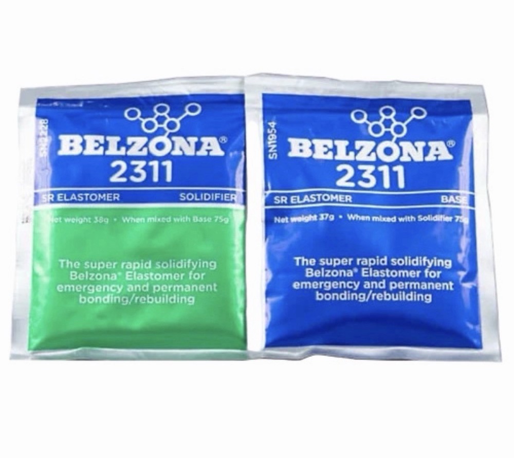 Belzona 2311 SR Elastomer – Fast-Curing Rubber Repair Composite (75g Kit)