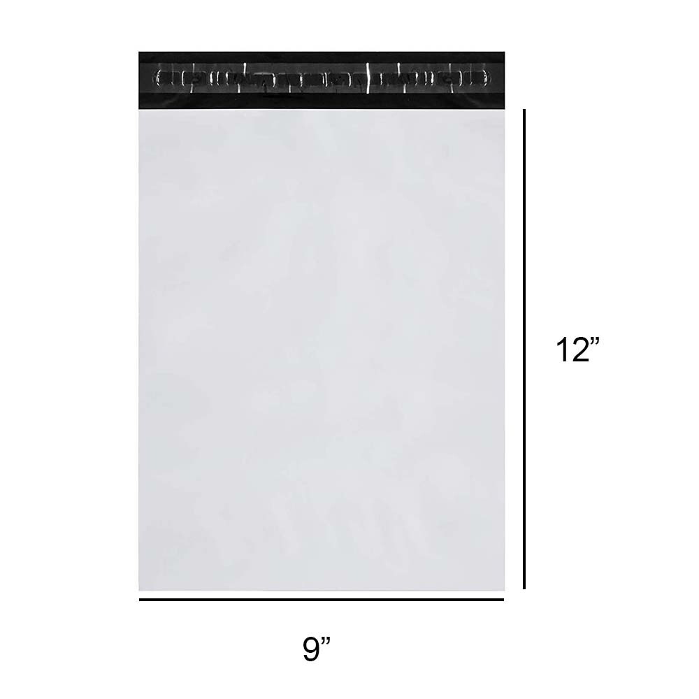 100 Packs 9×12 Poly Mailers Shipping Bags Mailing Envelopes Self Sealing Grey