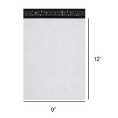 100 Packs 9×12 Poly Mailers Shipping Bags Mailing Envelopes Self Sealing Grey