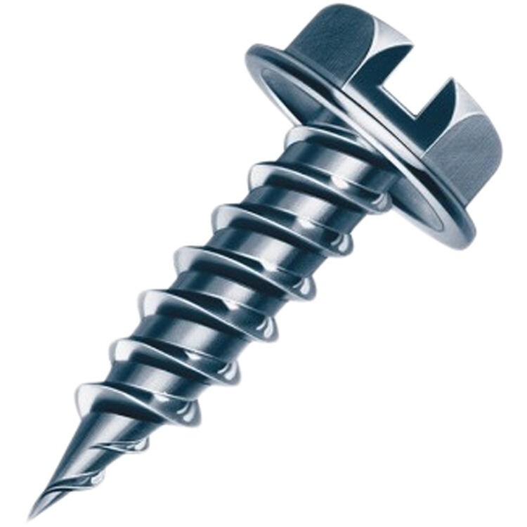 Hex Washer Head #8x 1- 1/2″ Zinc sheet metal Needle Point Screws, 4500pcs