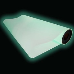 DTF Film Glow in The Dark 11.8in x 32.8ft DTF Transfer Film Luminous Cold Peel
