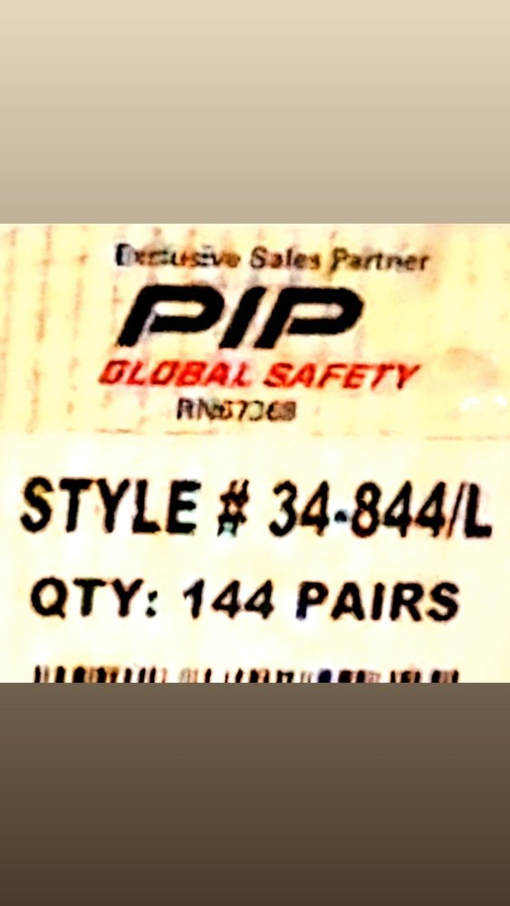 **SALE 34-844/Lg MaxiFlex Nitrile Grip Dotted Palm Coated PROTECTIVE WORK GLOVE