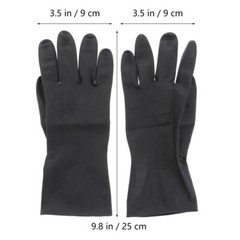 3 Pairs Hair Dye Gloves Reusable Gloves for Hair Beauty and Salon