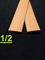 1/2″ inch 12.7mm ORANGE 2:1 heat shrink tubing polyolefin (1 FOOT)