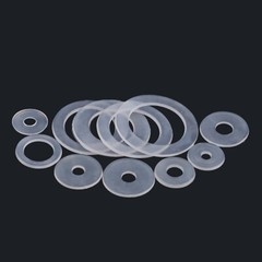 Nylon Plastic Flat Washers Insulating Washer Rubber Round Gasket Soft M3 M4-M20