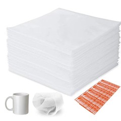 15″x15″ Moving Supplies, 50pcs Foam Pouches, Packing Supplies 15″x15″, white