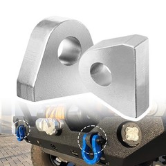 Weld on Shackle Clevis Mounts 1″ Thick Steel for Offroad Trucks, Trailers, Hy…