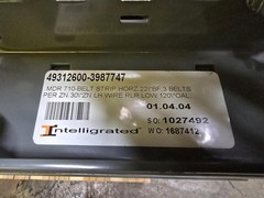 Intelligrated MDR Zero Pressure Accumulation Belted Zone Conveyor 22″x50′ (412B)