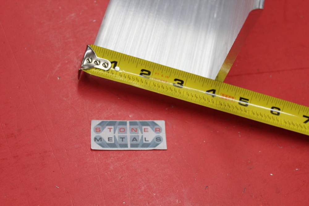 4″x 4″x 1/4″ ALUMINUM 6061 ANGLE BAR 5″ long T6 Extruded Mill Stock Cut New