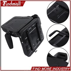 Findmall Universal Lawn Mower Forklift Tractor Seat W/ Sliding Track Armrest