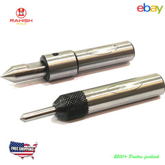 Spring Center Tap Guide Tool to Align Tap 2 Pcs Set for threading Lathe Mill Jig