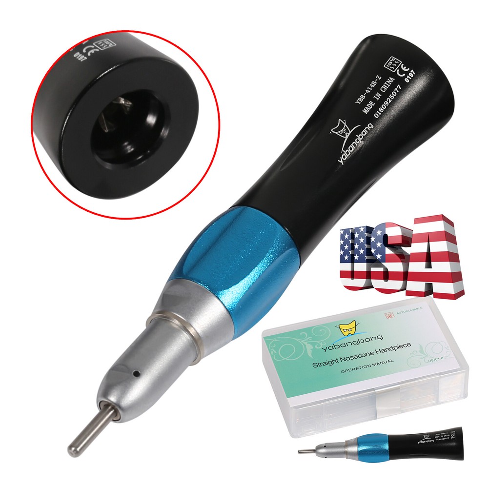 NEW NSK Style Dental Slow Low Speed Straight Nose cone Handpiece E-type