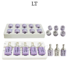 Low Transparency Dental Glass Ceramic Liithium Disslicate Blocks C14 CAD CAM
