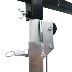 13ft/4m Lighting Crank Stand Manual Light Trussing Stands Height 5.9-13FT