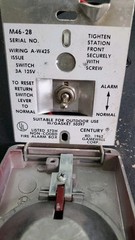 Gamewell M46-28 Fire Alarm Manual Pull Station Pull Box MPN M46-28