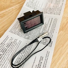 Digital LED Microcomputer Thermostat Controller Switch Temperature Sensor 12V