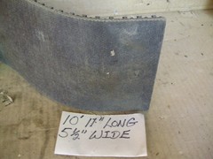 Conveyor Belts, Incline, Textured, Rubber, 3-5/8in to 5-1/2in Widths