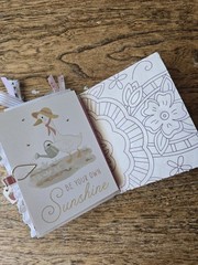 Junk Journal, Silly Goose mindfulness Gratitute 40 Embellished Pages. 4.5×5