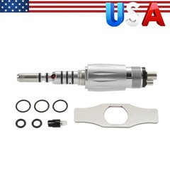 1-10*Dental LED Quick Coupler 4Hole fit Kavo Multiflex LUX Fiber Optic Handpiece