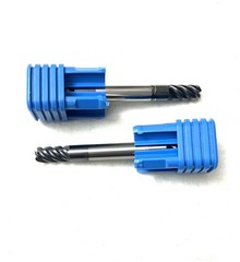 ARCH 1/4″ 5FL Corner Radius End Mill .040R Double End Solid Carbide AlTiN NEW