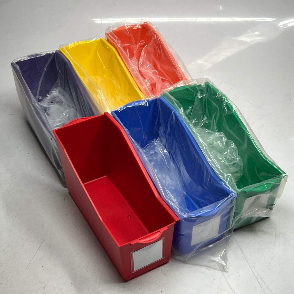 LAKESHORE (6 PACK) Connect & Store Book Bin Sz 12″L x 4″W, 4L786606