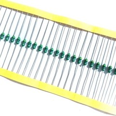 120Pcs 1/4W Inductor Assortment 0307 0.25W Color Ring Inductors Kit Set 1UH-1MH