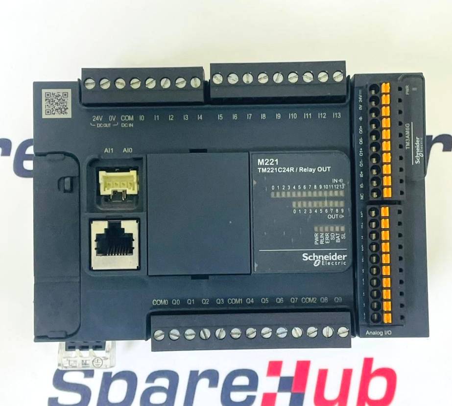 Schneider Electric Modicon M221 Logic Controller TM221C24R