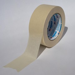ABRO Masking Tape, GP 24mm x 55M, All Purpose Natural Masking Tape for Tempor…