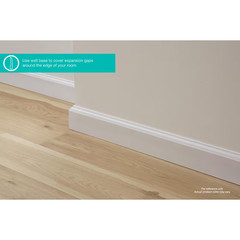 Lathem 0.62 In. T X 3.3 In. W X 94.5 In. L Base Molding