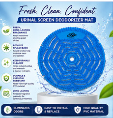 Urinal Deodorizer Mats 6.2″ 10 pack ⭐ INTRODUCTORY eBay SPECIAL ⭐