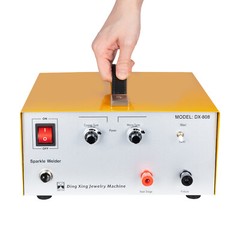 80A Jewelry Spot Welder Pulse Sparkle Electric Soldering Machine for Gold/Silver