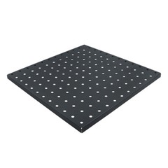 4 Pack Metal Pegboards Black Peg Boards Wall Organizer Panel Storage Hanger Tool
