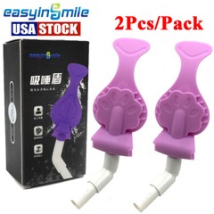 Dental Bite Blocks Mouth Prop Saliva Ejector Suction Tube Dryshield Adapter