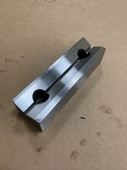 6” Horizontal V Jaw For Kurt Vises 4140 Hardened & Precision Ground Made In USA