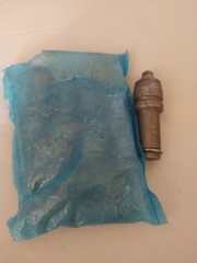 7 carbide-tipped rock auger bullet tooth bit used n drilling trenching equipment