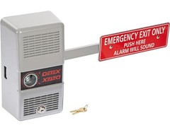 Detex – ECL230D Alarm Panic Exit Control Lock, Short Bar (Includes Key Cylinder)