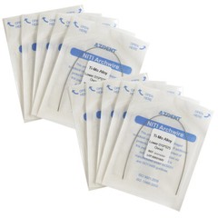 AZDENT Dental Orthodontic TMA Molybdenum Beta Titanium Alloy Arch Wire All Size