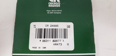 CHICAGO RAWHIDE 24886 OIL SEAL, 2.50 x 3.226 x 0.190 (LOT OF 2) NIB