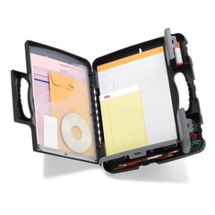 Office Depot Portable Clipboard Storage Case, Charcoal, 10025 True, Charcoal