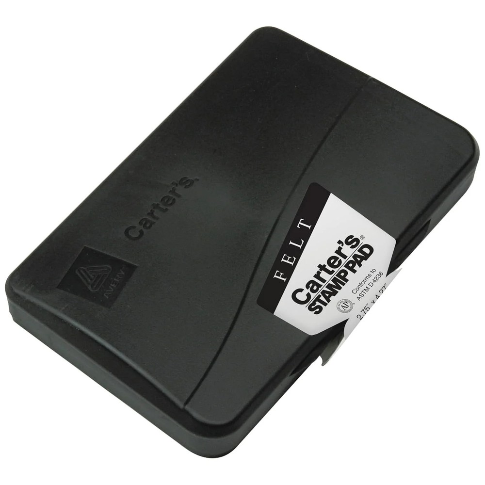 Carter’s Felt Uninked Stamp Pad, 2.75 x 4.27 Inches (21021)
