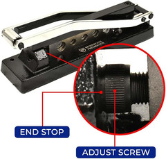 H8-KIT Heavy-Duty Bench Crimper (H8) with Ferrules (50Pk) 0.625″ ID X 1″ & 0.656