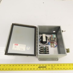 Hoffman A-10086CH 10″ x 8″ x 6″ Electrical Enclosure W/ .050kVA Transformer