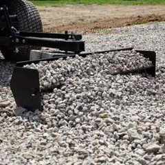 Brinly-Hardy 38 In. Sleeve Hitch Tow Behind Box Scraper Steel Universal Fits NEW